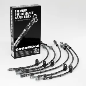 BRAKE HOSE KIT FOR AUSTIN MG METRO ALL VARIANTS 1982-1990