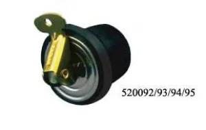 Brass Baitwell Plug, 7/8", 2/pk