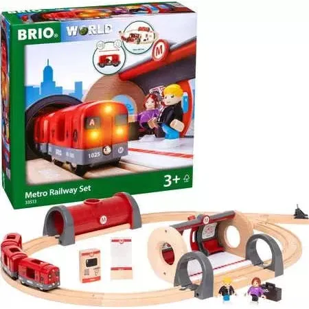 BRIO World Metro Railway Set