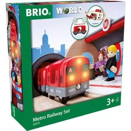 BRIO World Metro Railway Set