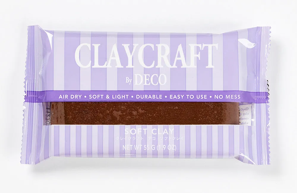 Brown - CLAYCRAFT™ by DECO® Soft Clay
