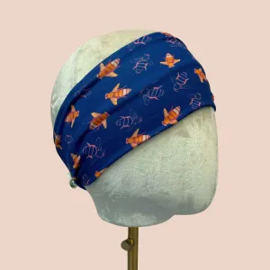 Bumble Bee Blues Stretch Headband