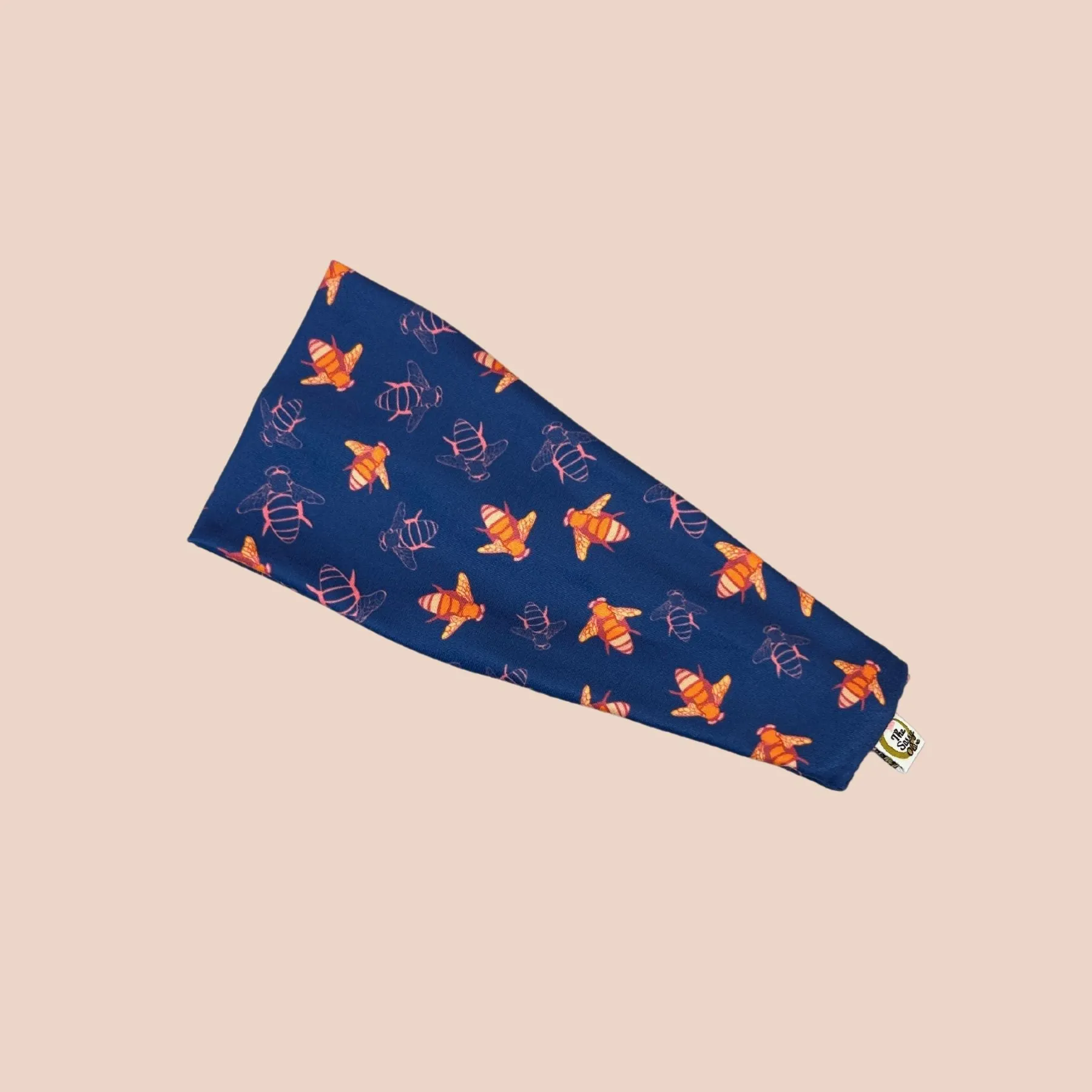 Bumble Bee Blues Stretch Headband
