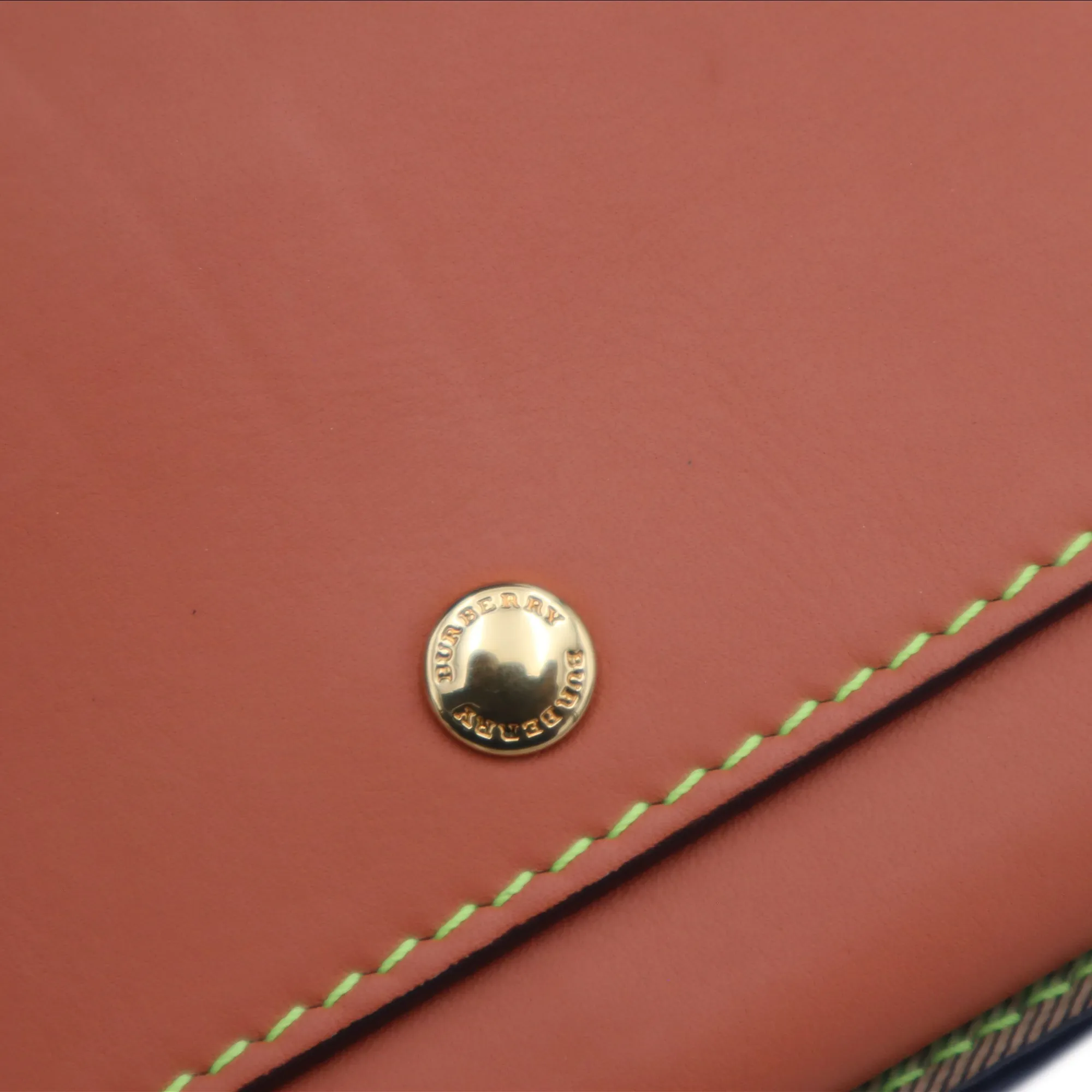 Burberry Calfskin Henley Wallet on Chain