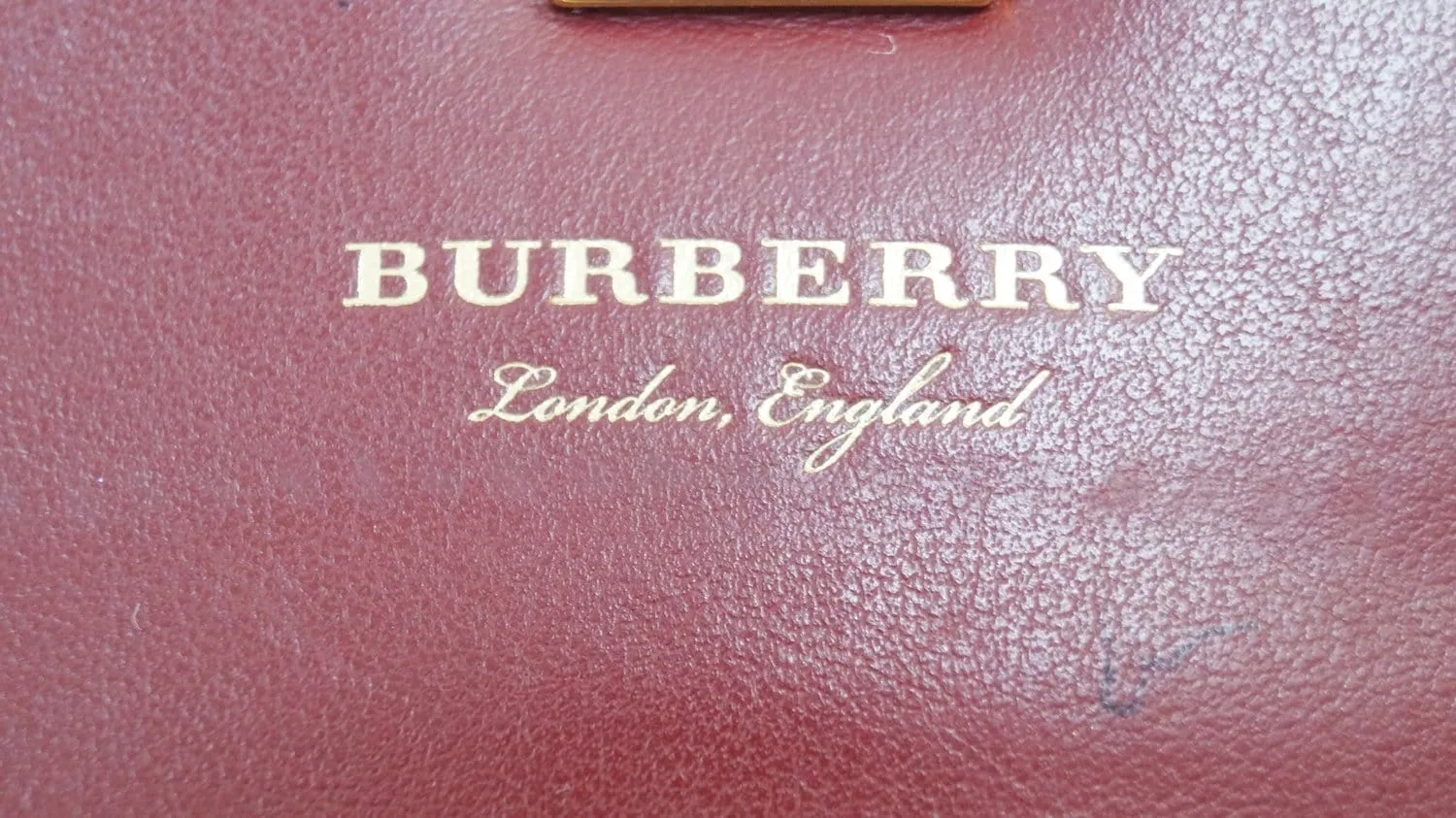 BURBERRY Trench Leather Continental Wallet Blossom Pink