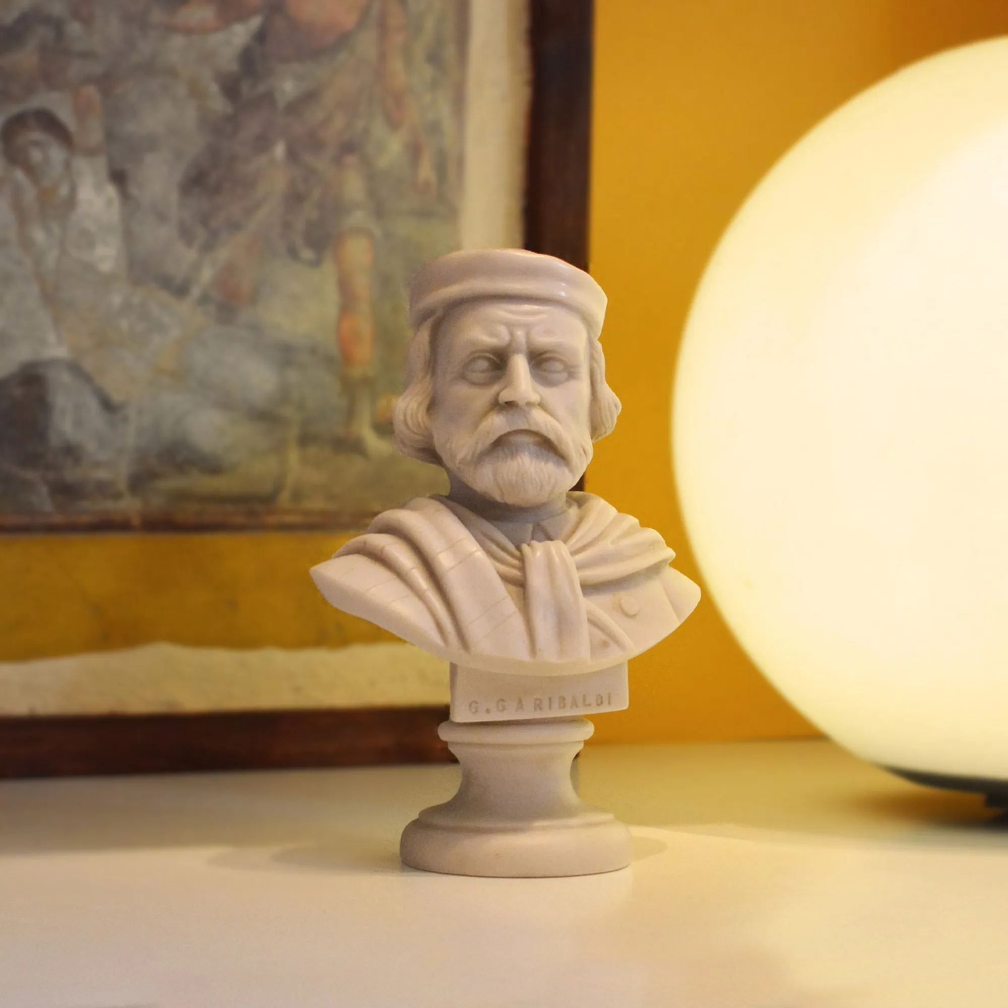 Busto in Marmo di Giuseppe Garibaldi