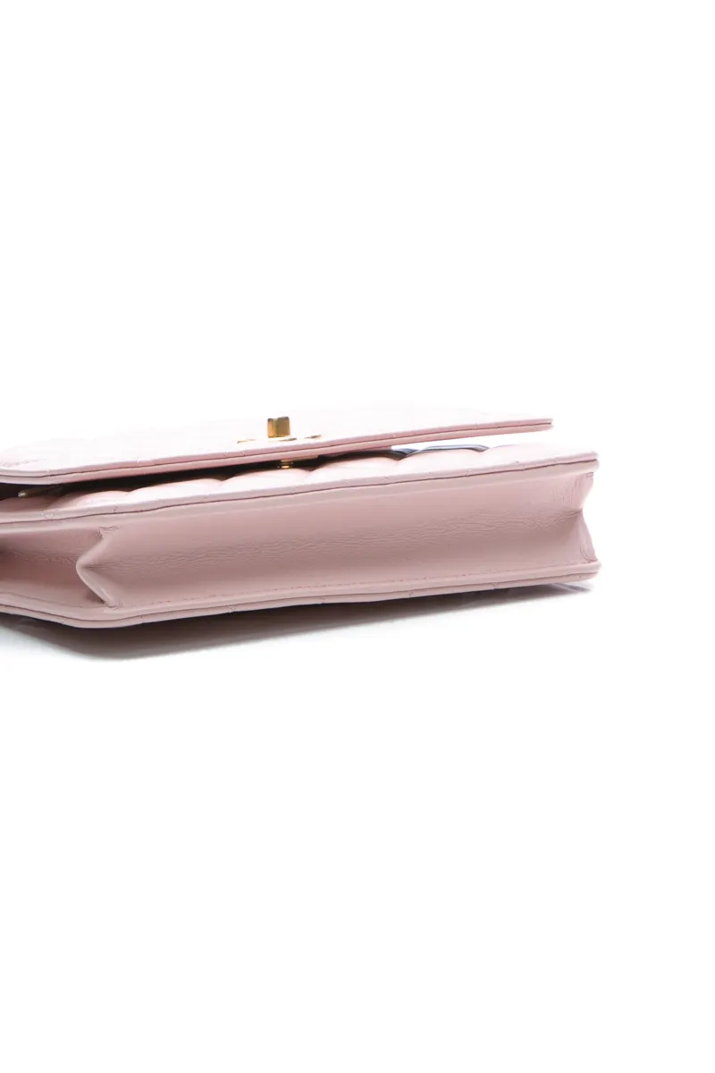 Camellia Crush Wallet On Chain Bag