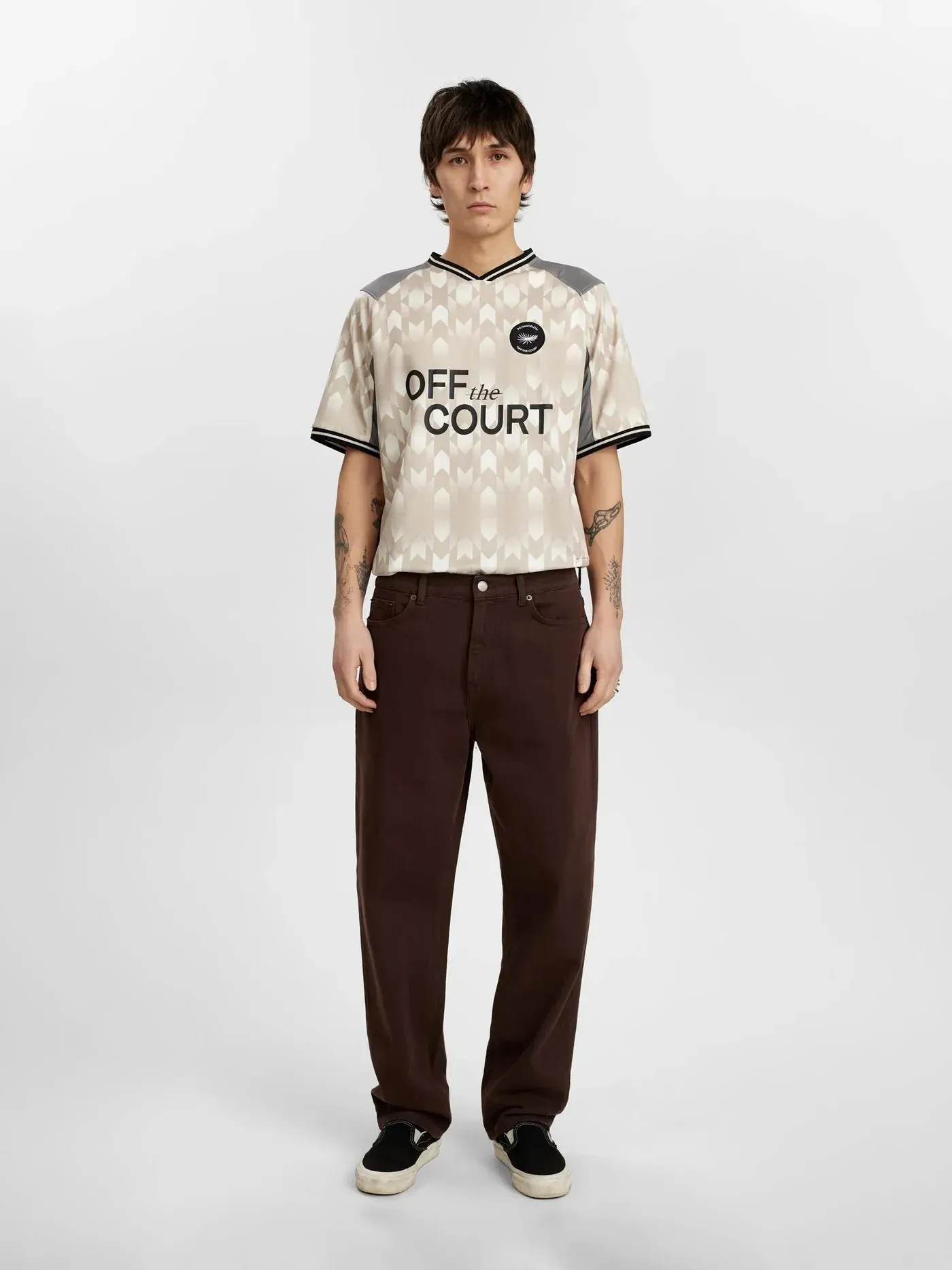 Camiseta ANERKJENDT Akmikkel Feather Grey
