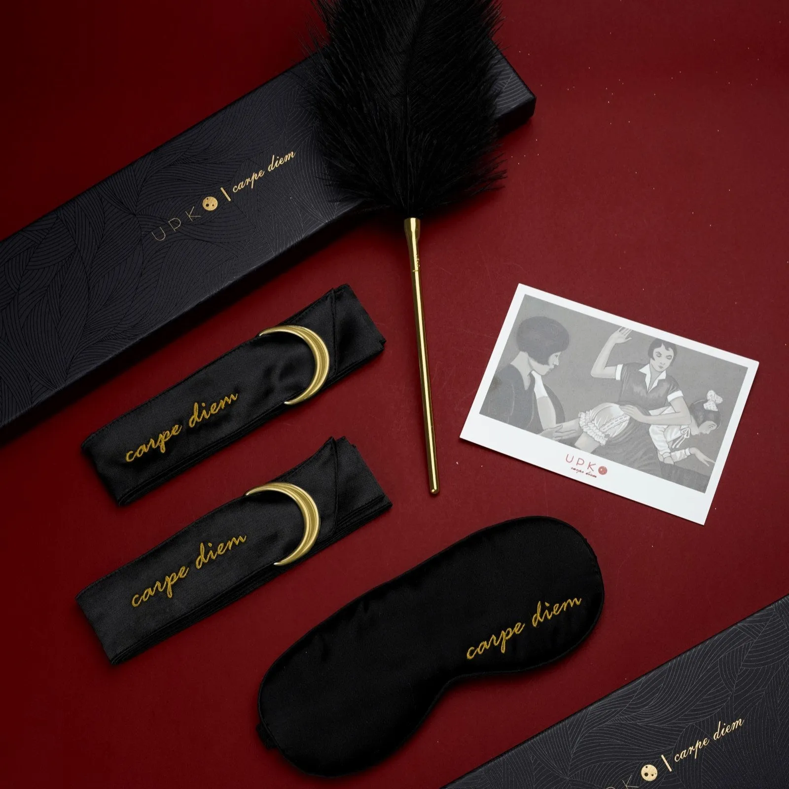 Carpe Diem Premium Silk Bondage Set by UPKO