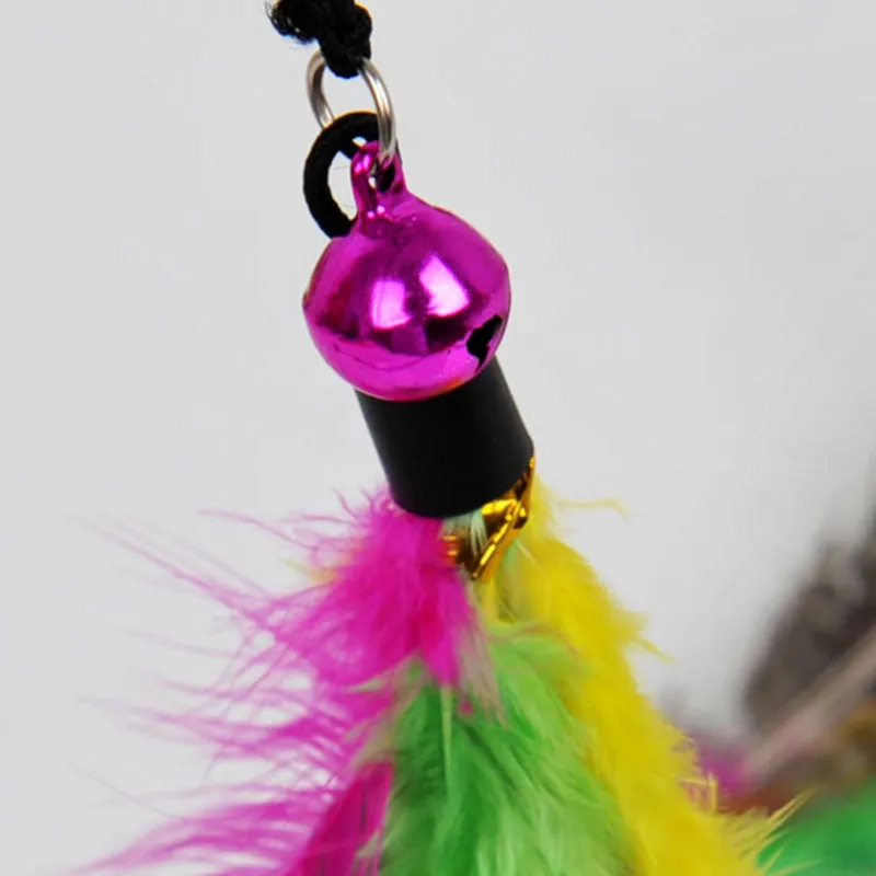 Cat Rod With Feather Toy