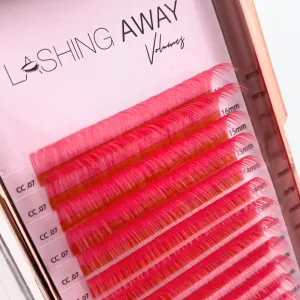 CC Feather Mink - .07 - Mix Length PINK
