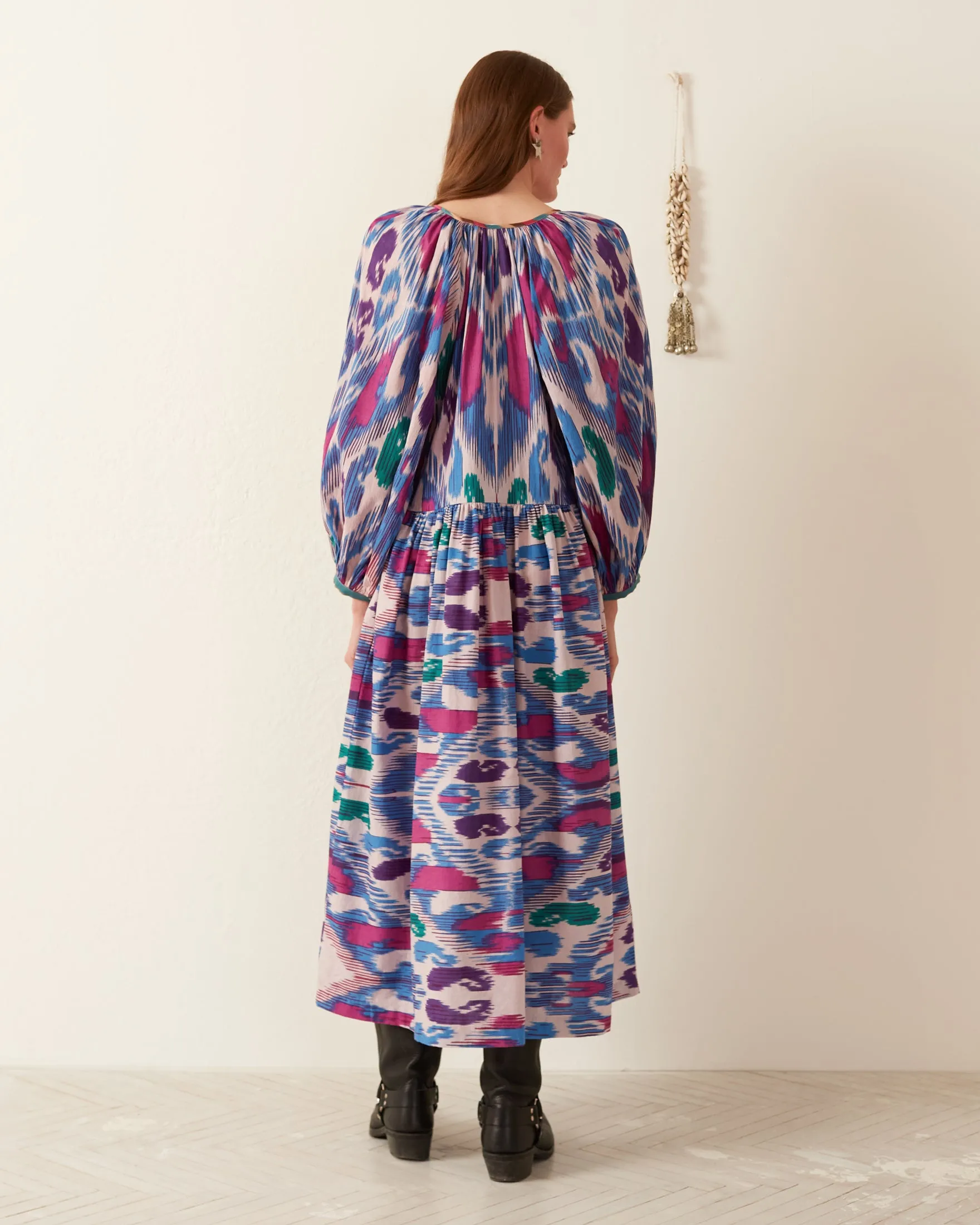 Celeste Oasis Ikat Dress