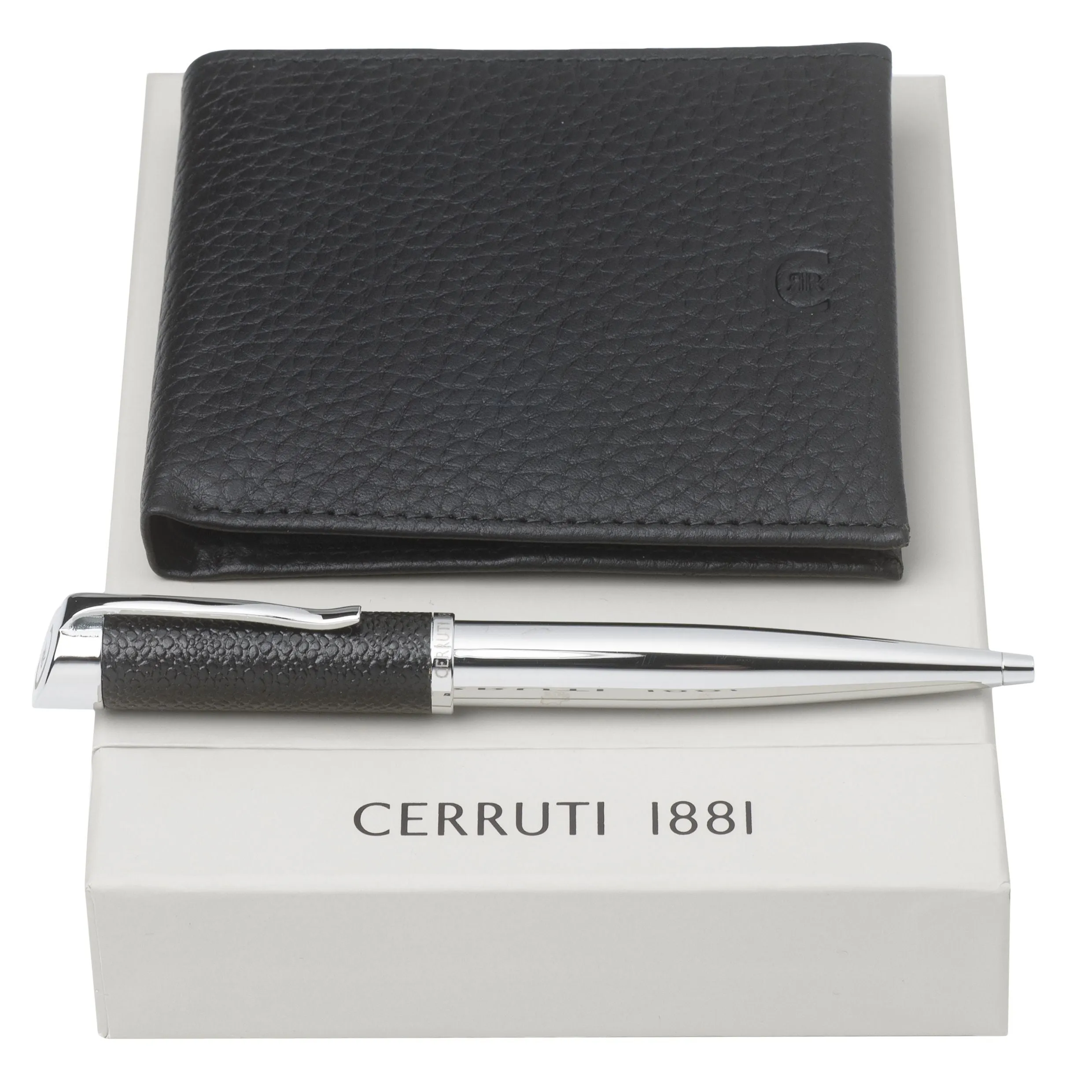 CERRUTI 1881 NPBW919-Set Escape (ballpoint pen & wallet)