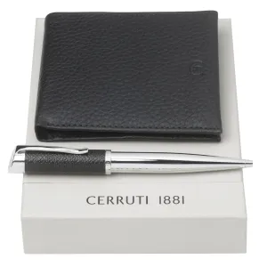 CERRUTI 1881 NPBW919-Set Escape (ballpoint pen & wallet)