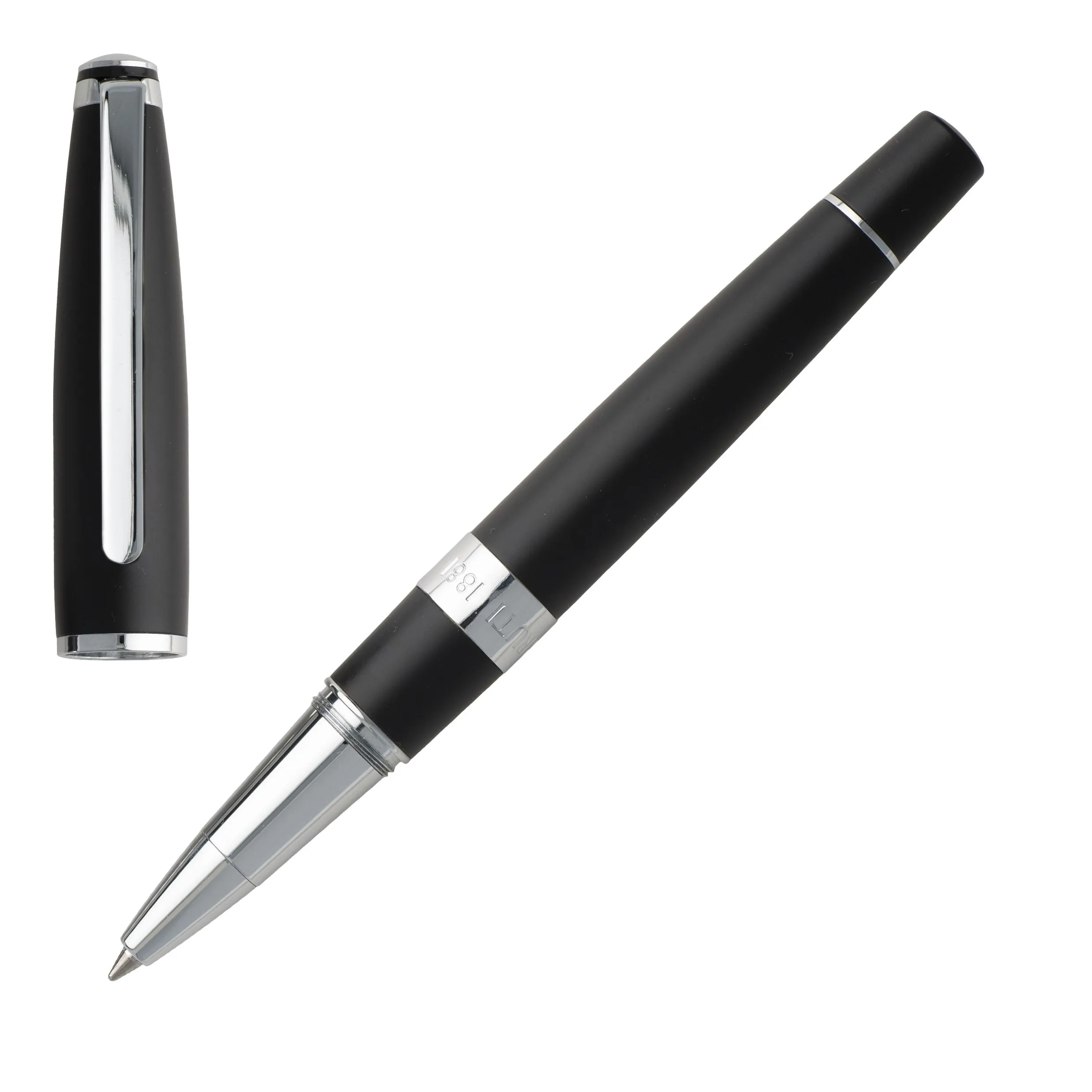 CERRUTI 1881 NPCRT914A - Set CERRUTI 1881 Black (rollerball pen, card holder & travel wallet)