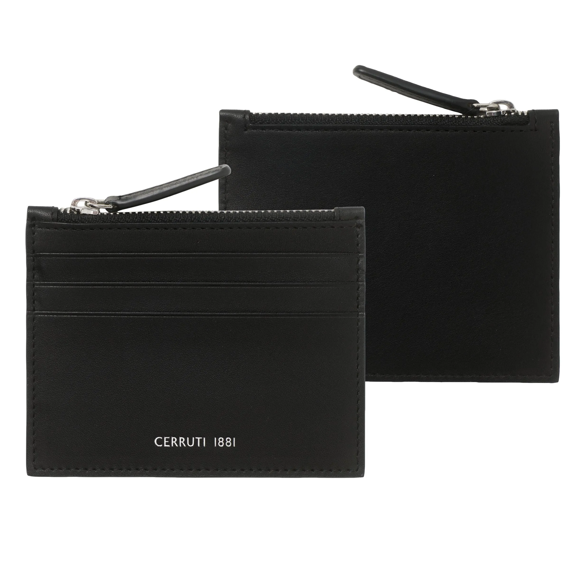 CERRUTI 1881 NPET914A-Set Zoom Black (card holder & travel wallet)