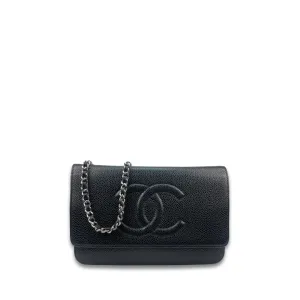 Chanel Caviar Timeless Wallet on Chain