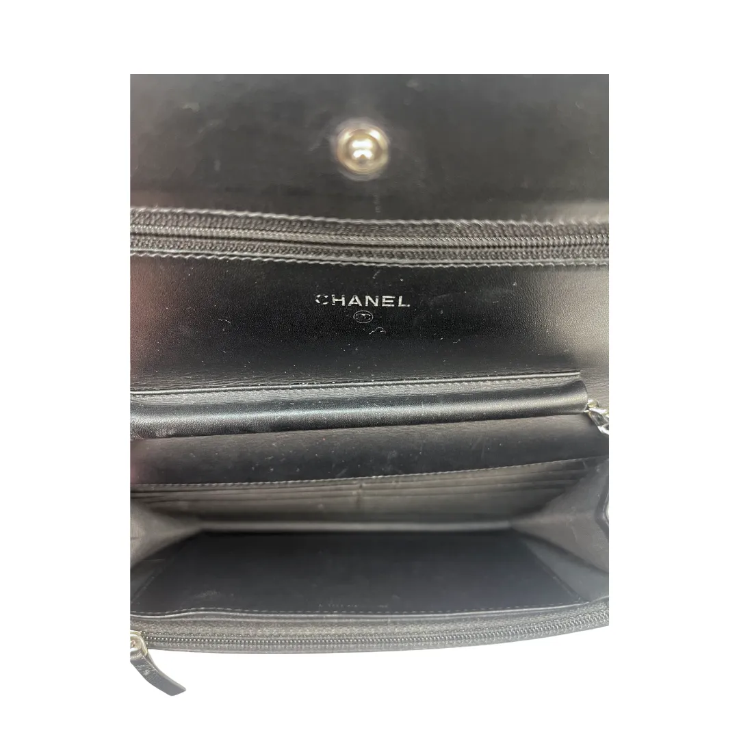 Chanel Caviar Timeless Wallet on Chain