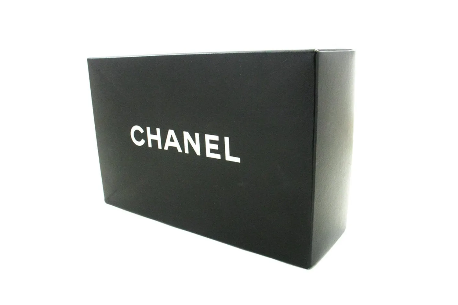 CHANEL Full Flap Chain Shoulder Bag Clutch Black Quilted Lambskin n29