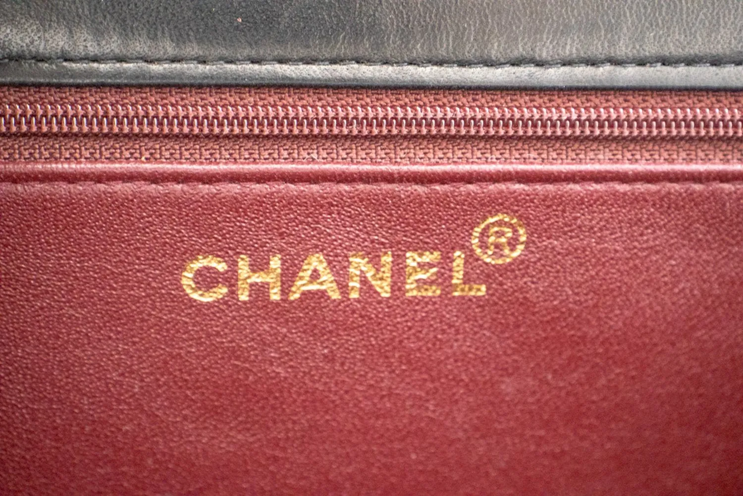 CHANEL Small Chain Shoulder Bag Clutch Black Quilted Flap Lambskin n79
