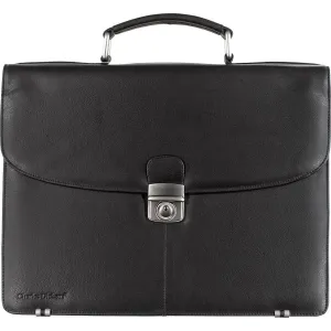 Charles Dickens® leather briefcase