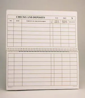 Check Register Big Print