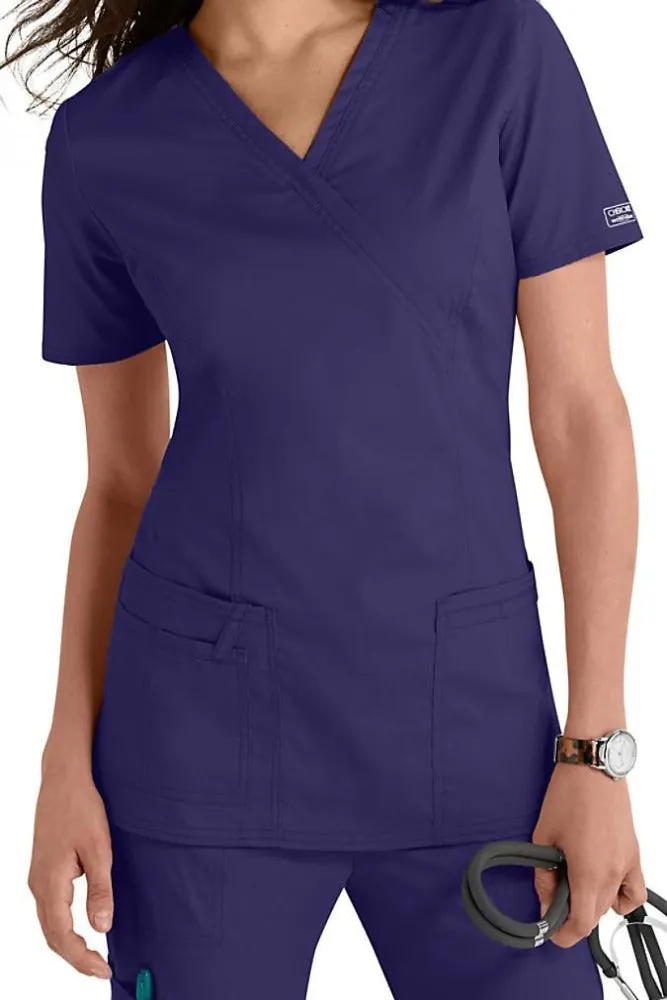 Cherokee Scrub Top Core Stretch Mock Wrap Clearance Sale 4728
