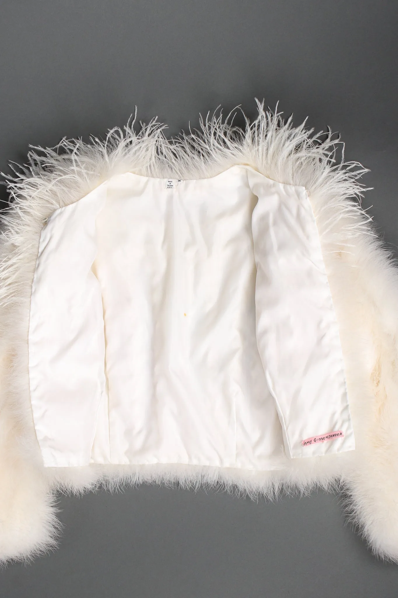 Chubby Cropped Marabou Jacket