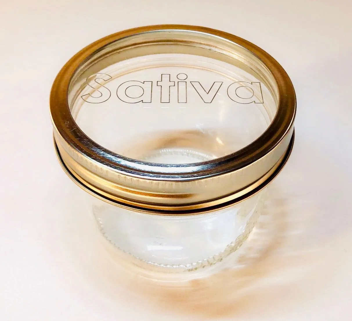 Clear Top Ball Jars - 4oz & 8oz