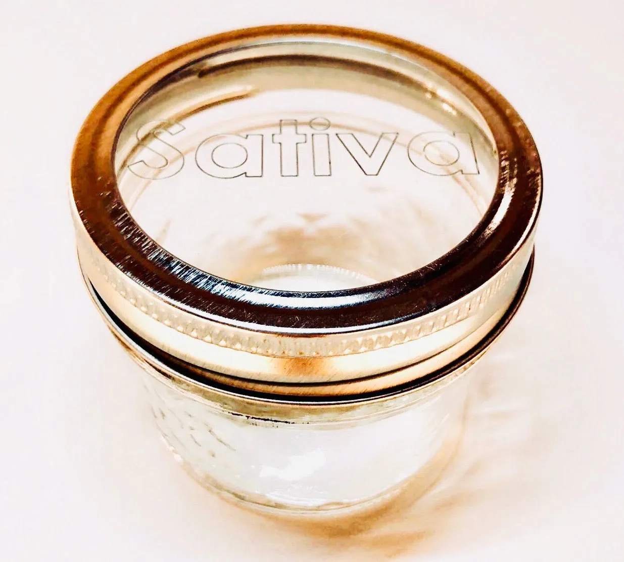 Clear Top Ball Jars - 4oz & 8oz