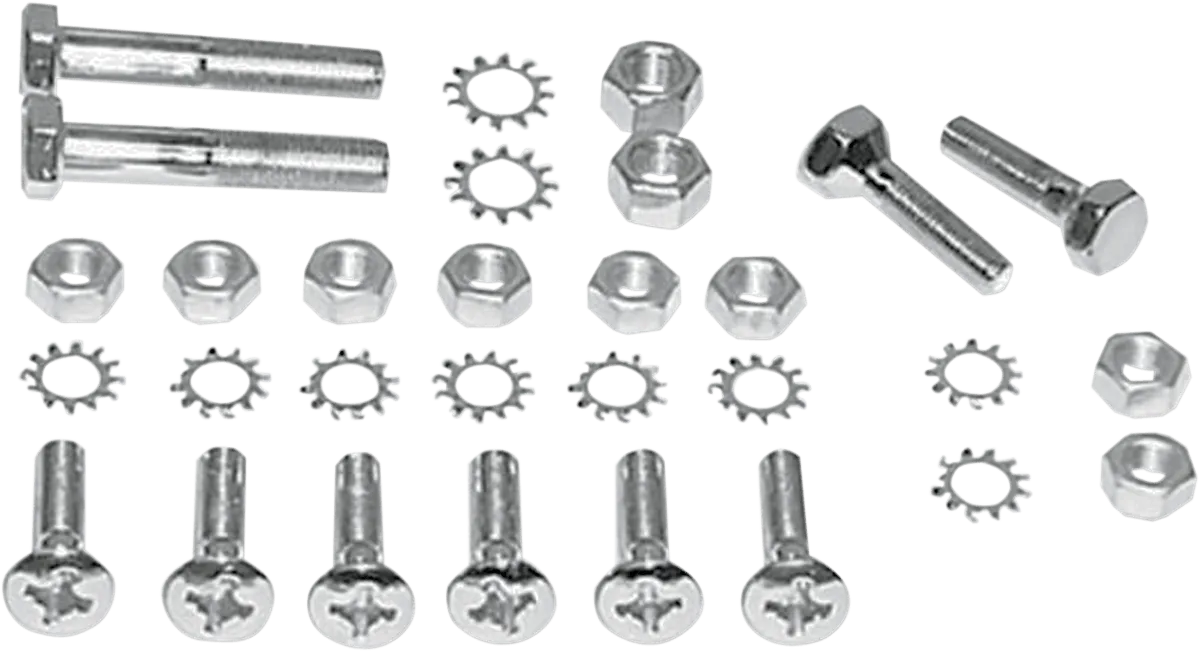 Colony 8881-18 Rear Fender Support Mounting Kit - Chrome