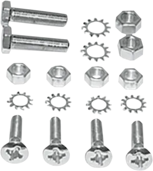 Colony 8881-18 Rear Fender Support Mounting Kit - Chrome