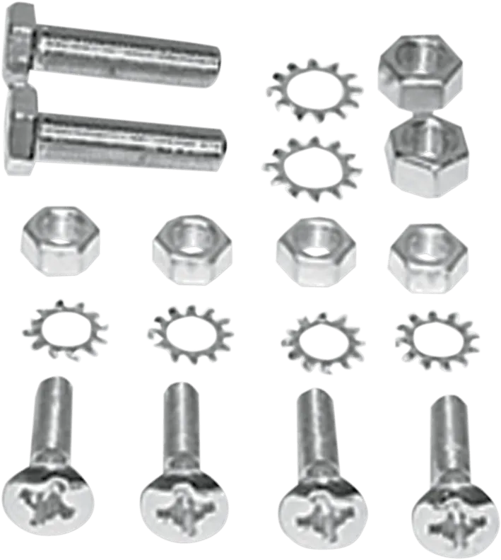 Colony 8881-18 Rear Fender Support Mounting Kit - Chrome