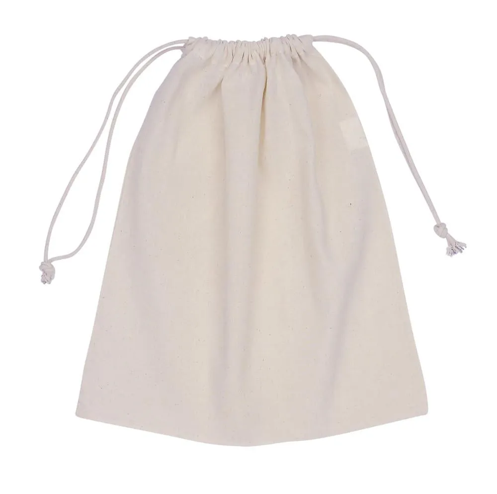 Cotton Large Pouch Plain