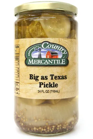 Country Mercantile - Big As Texas Pickles