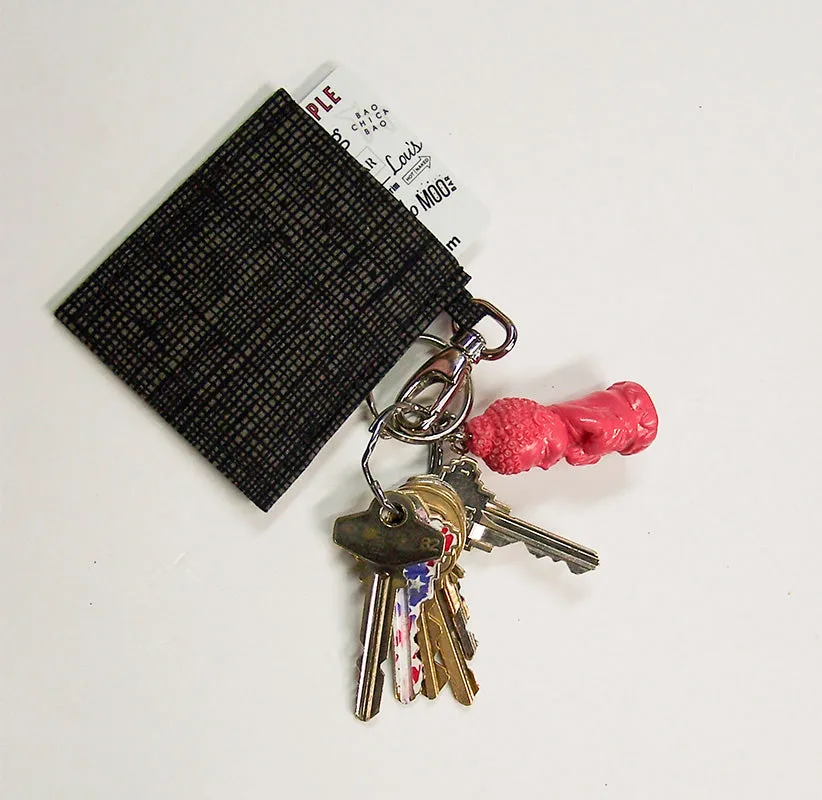Covid Cardholder - Crosshatch