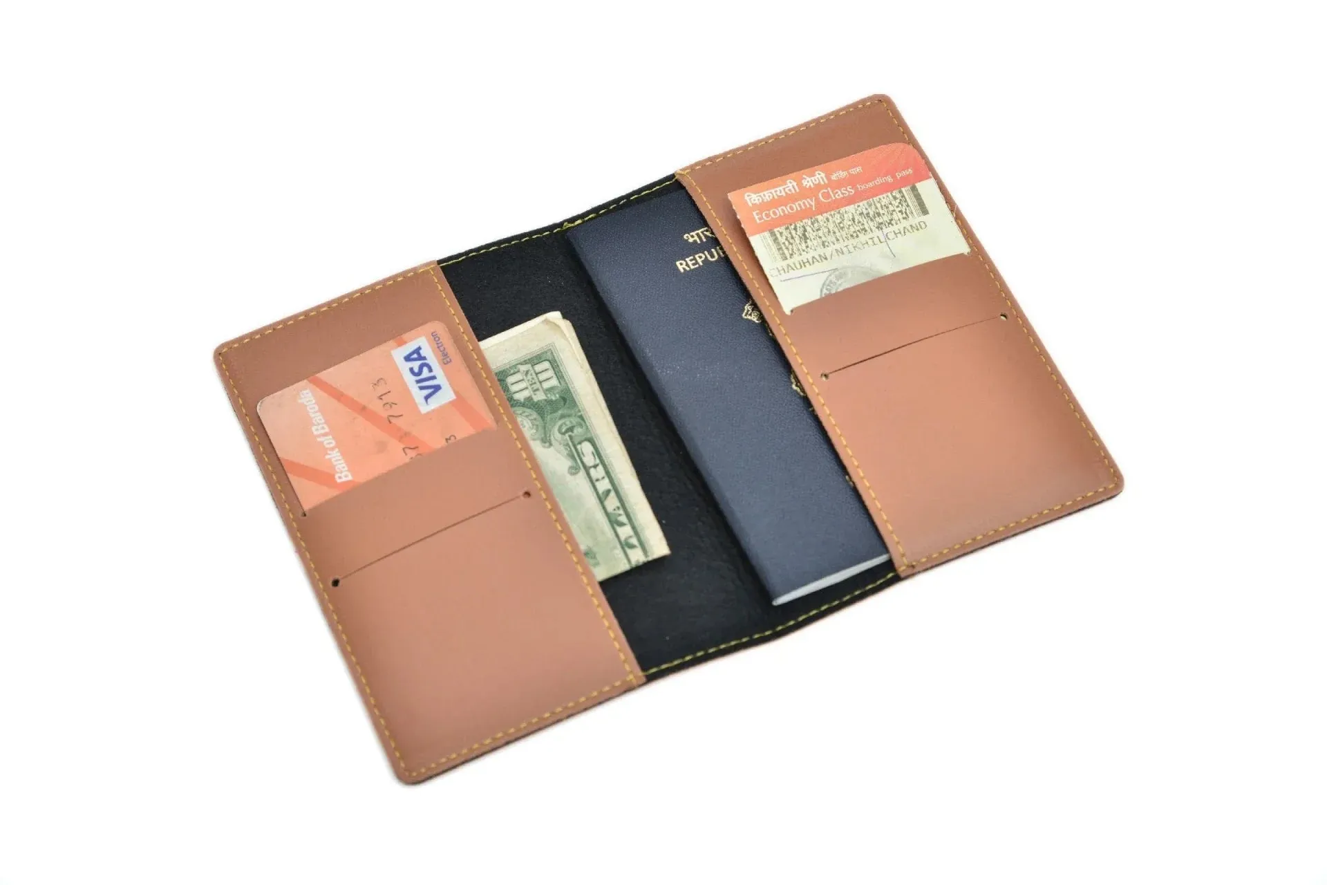Customized Bottle with Temperature display - Pastel Shade 1 & All in One Men's Combo (4 pcs) - Tan