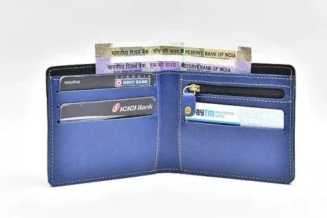 Customized Men's Wallet and Diary Combo - Blue