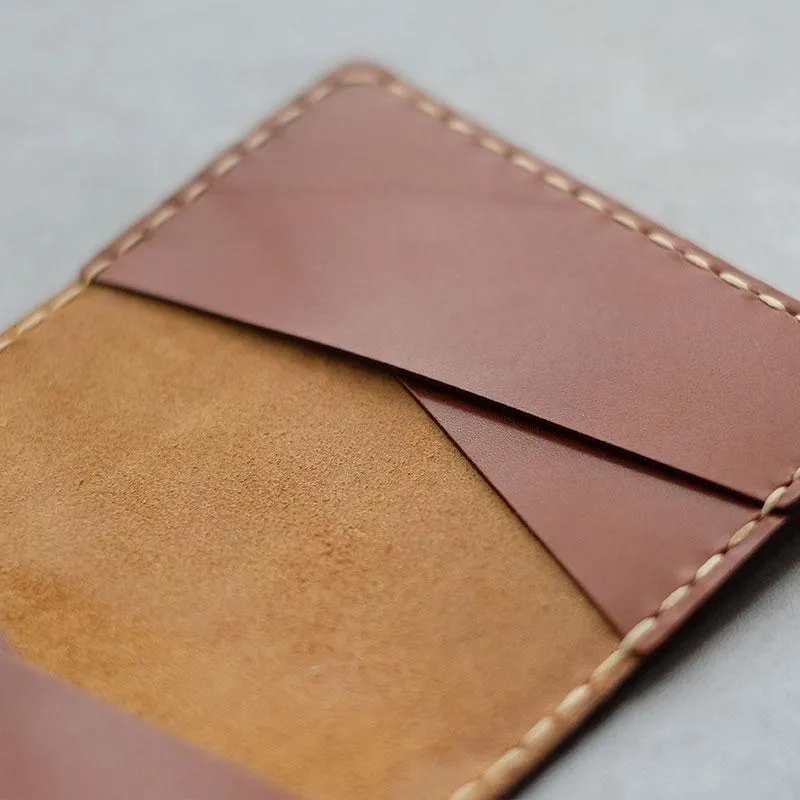 CUTE Women Card Holder Pouch HANDMADE LEATHER PERSONALIZED MONOGRAMMED GIFT CUSTOM Card Wallet Holder