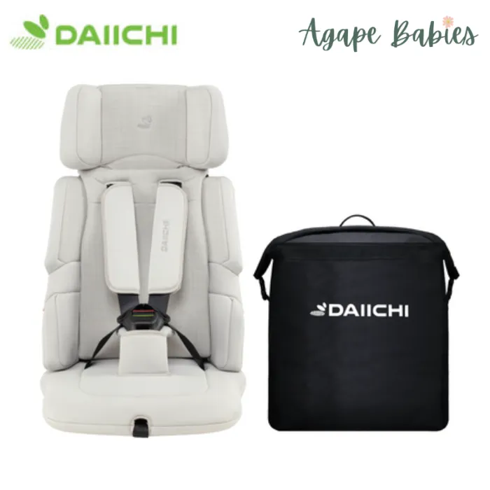 Daiichi Easy Carry 2 Portable Car Seat - Ivory (1 Year Local Warranty)  - ETA Mid Feb