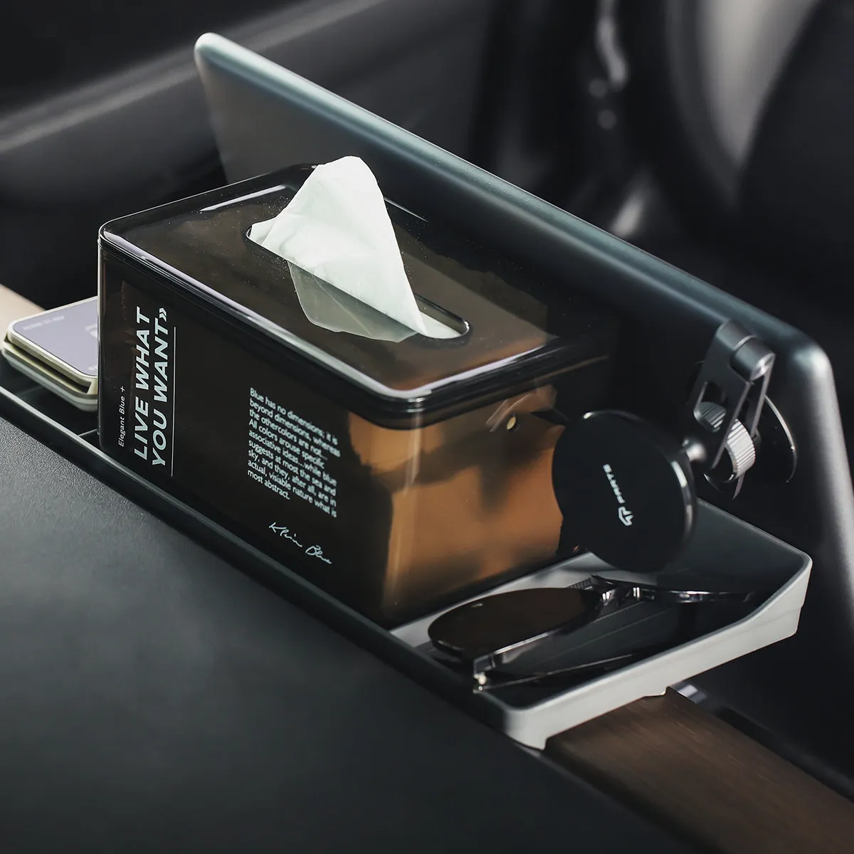 Dashboard Storage Hidden Tray for Model 3 & Model Y