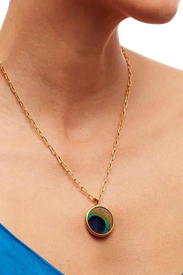 DECIMO FEATHER NECKLACE