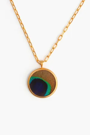 DECIMO FEATHER NECKLACE