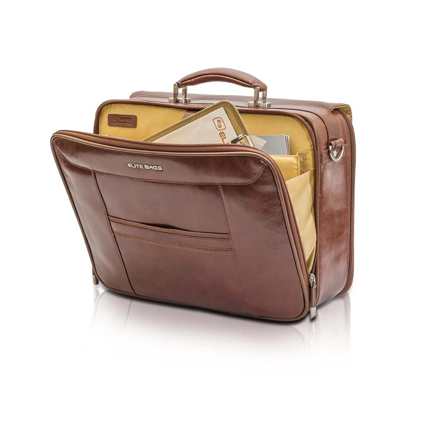 Deluxe Doctor's Briefcase I Brown