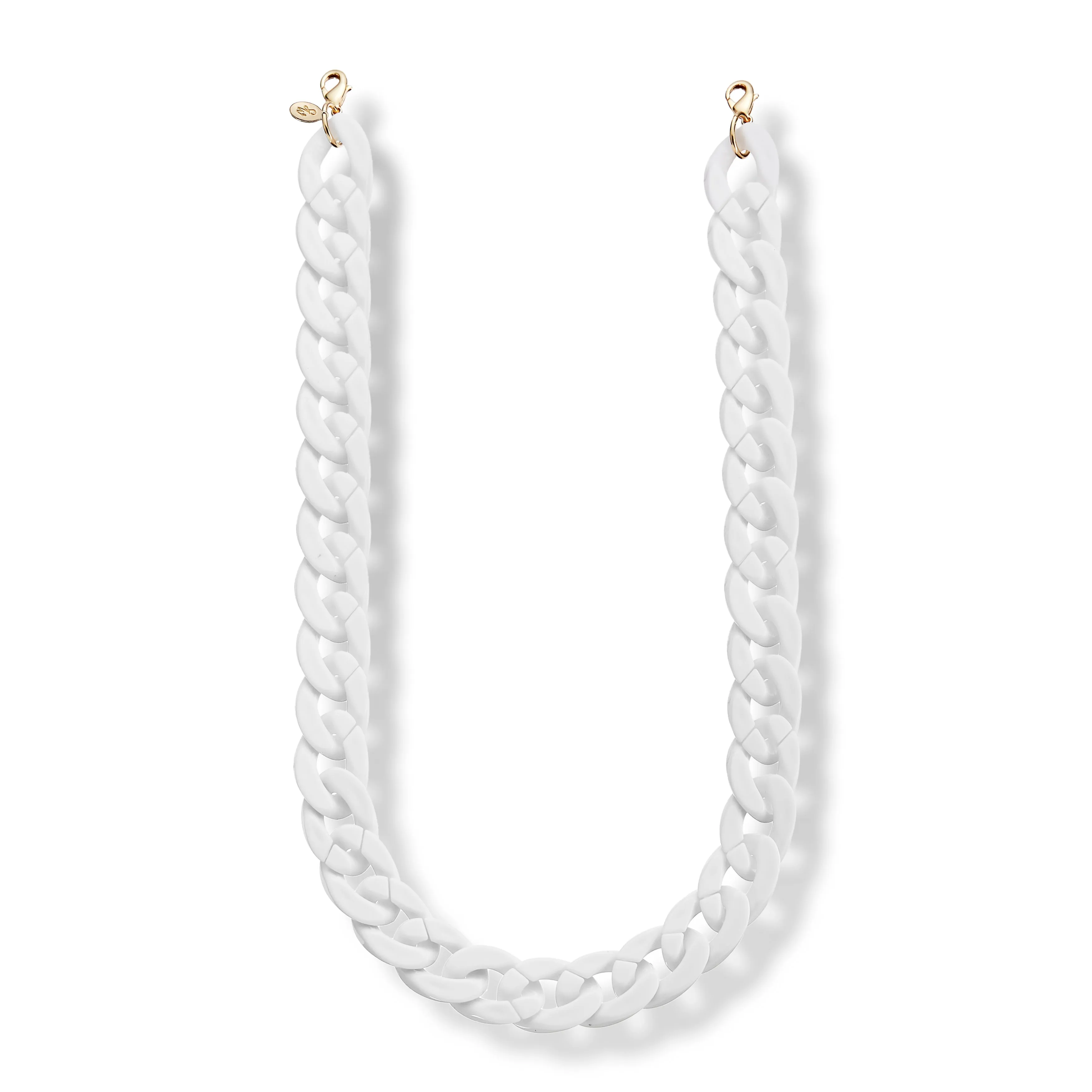 Detachable 18mm Chunky Chain in White