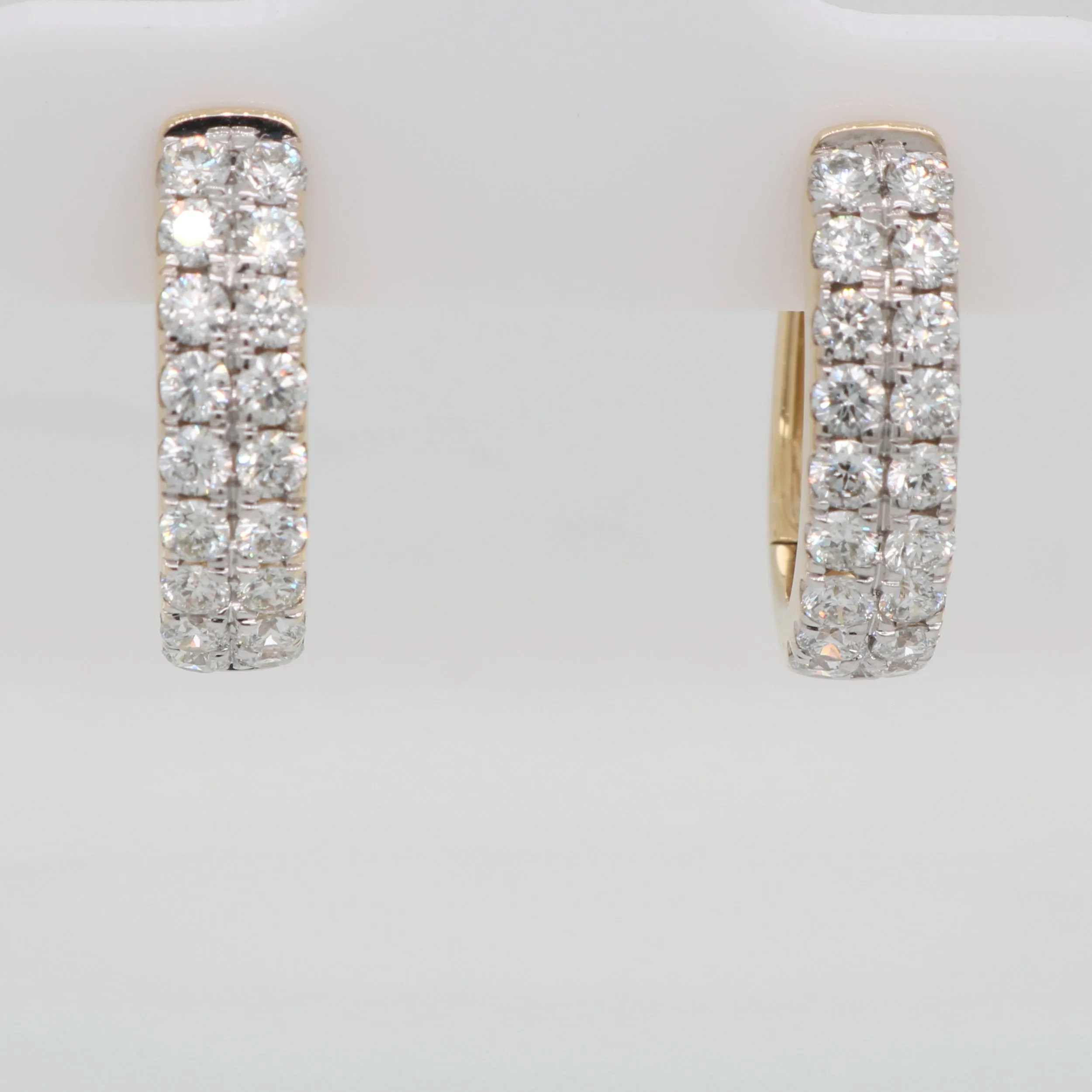 Diamond Huggies - Double Pave