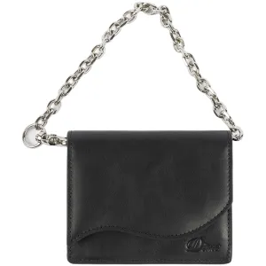 Dime MTL Chain Leather Wallet Black