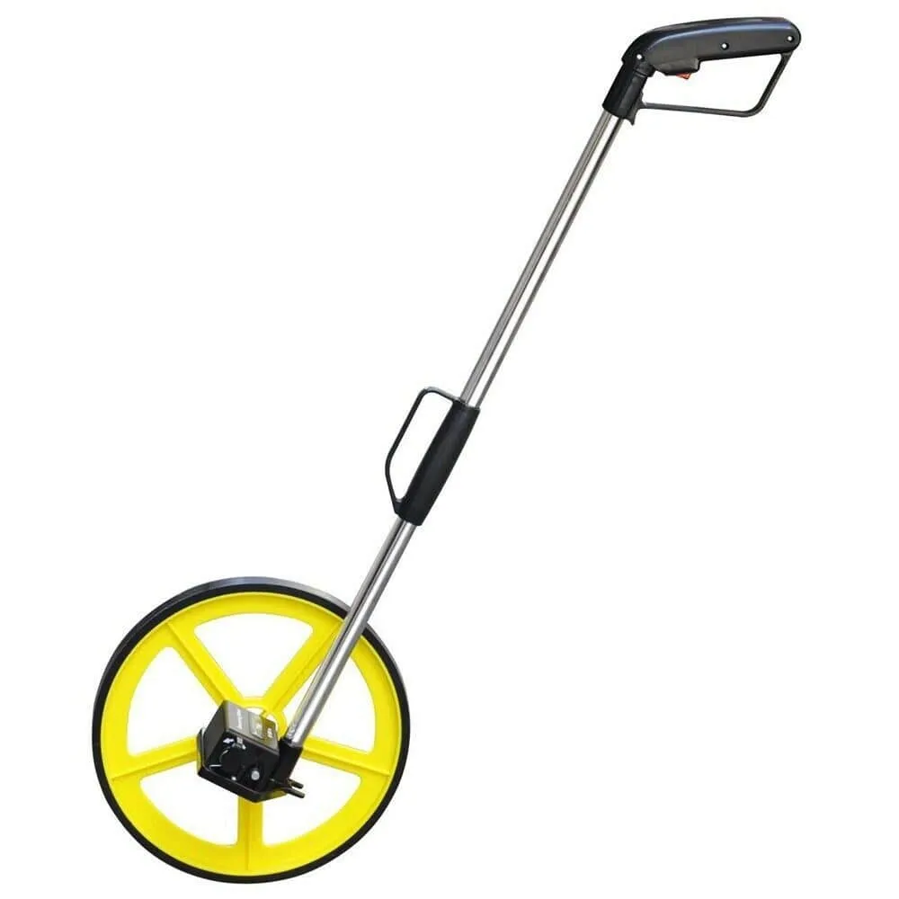 DISTANCE MEASURING WHEEL WITH STAND FOLDABLE IN BAG SURVEYORS BUILDERS ROAD LAND