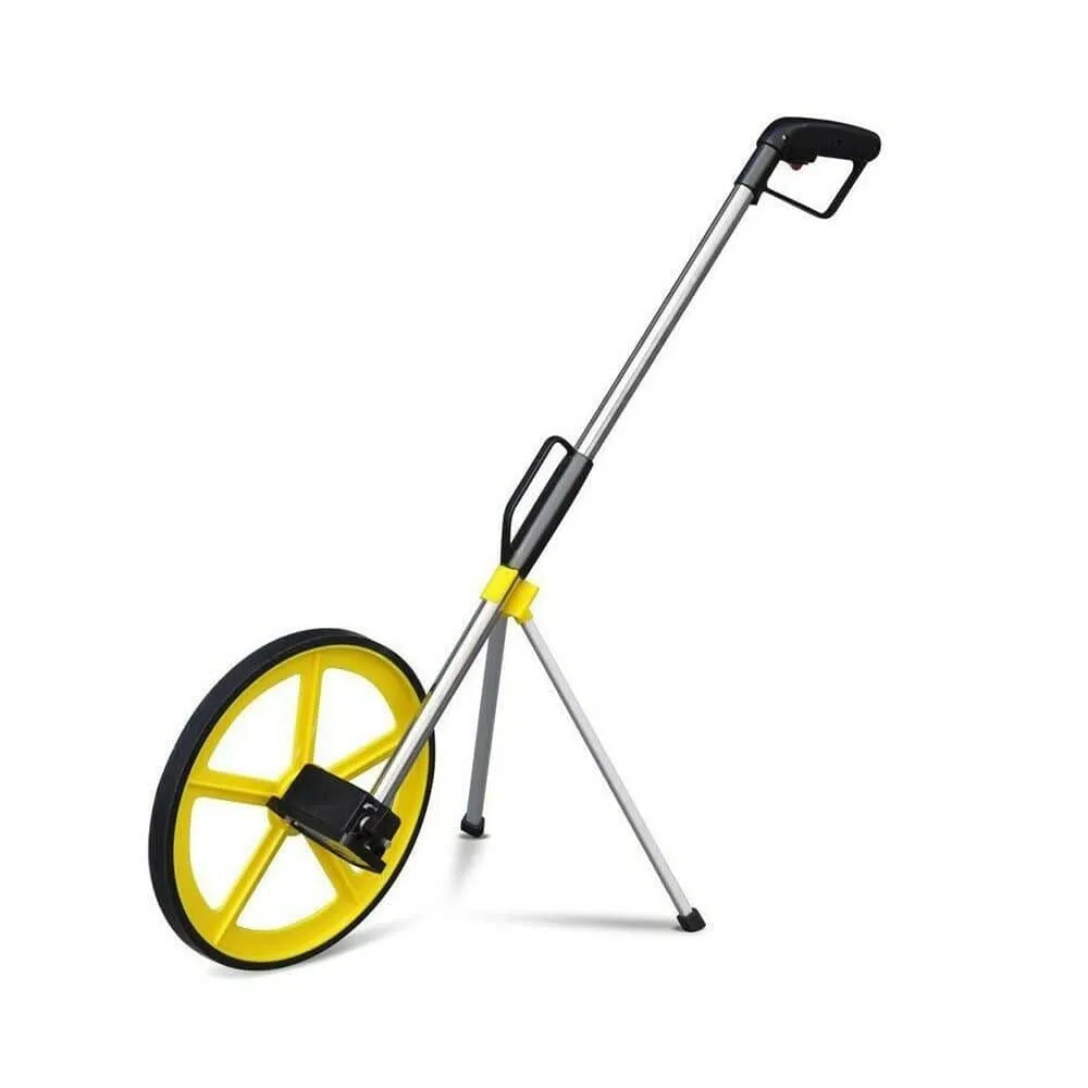 DISTANCE MEASURING WHEEL WITH STAND FOLDABLE IN BAG SURVEYORS BUILDERS ROAD LAND
