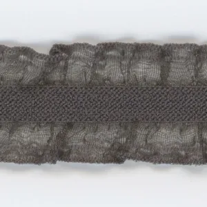 Double Frill Stretch #159 Medium Gray
